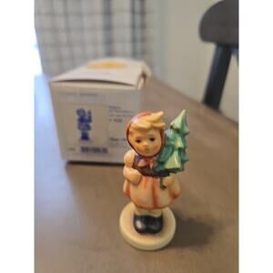 Goebel Hummel Girl With Tree Rare